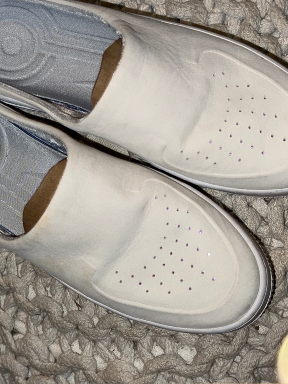 Nike Women’s Cream Slip-On Perforated Mule - Picture 5 of 5